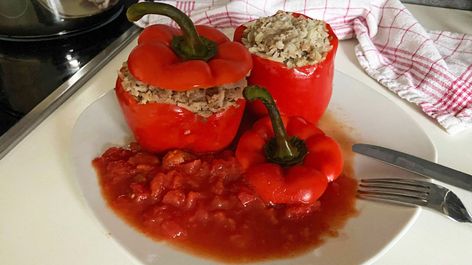 Gefullte Paprika Wie Bei Oma Himmlisch Leckeres Rezept 