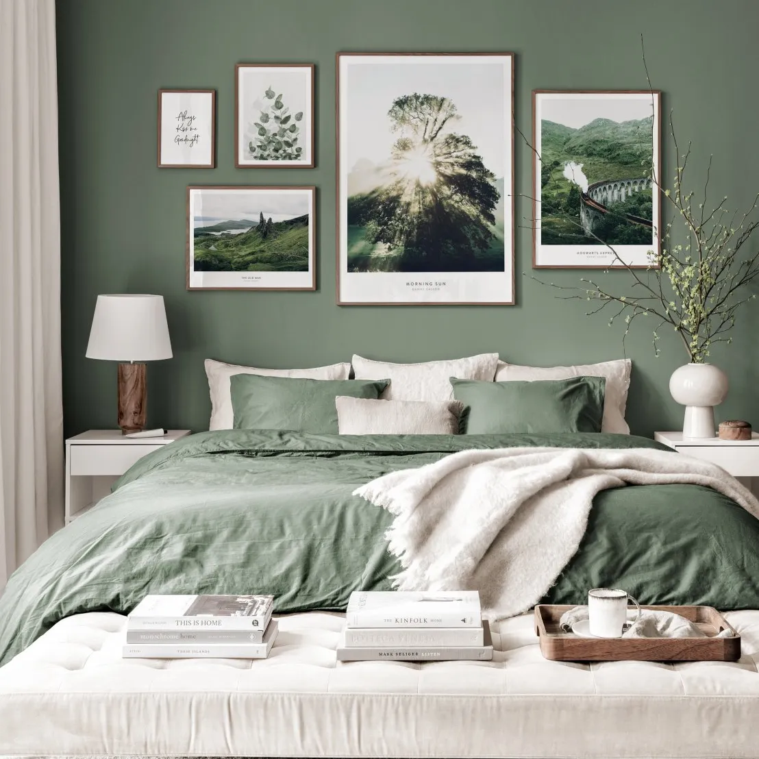 Tendance Deco On Craque Completement Pour Le Vert Olive