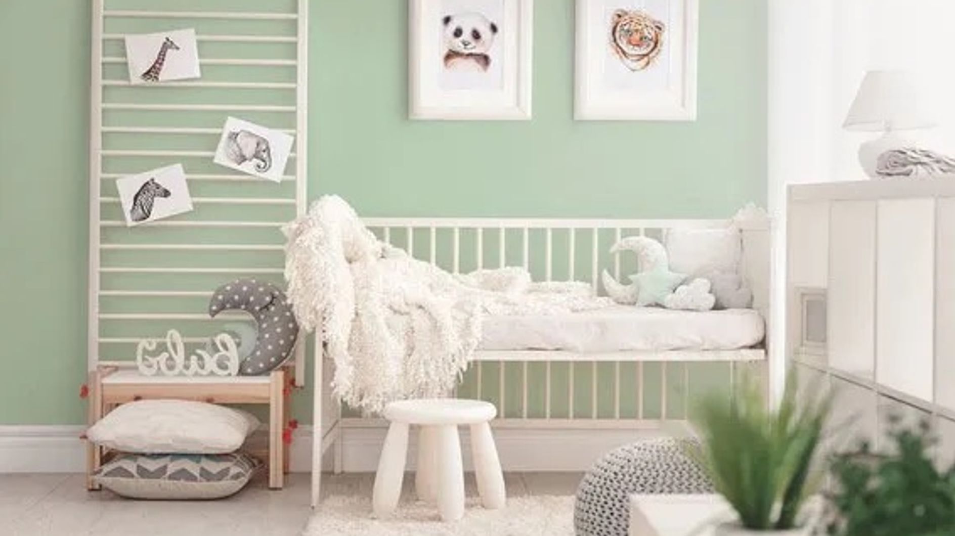 Chambre de bébé : optez pour le vert d’eau, une couleur parfaite pour