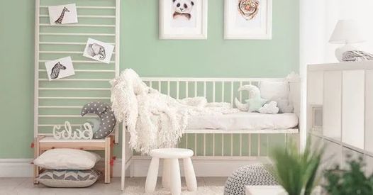 Chambre De Bebe Optez Pour Le Vert D Eau Une Couleur Parfaite Pour Un Tout Petit