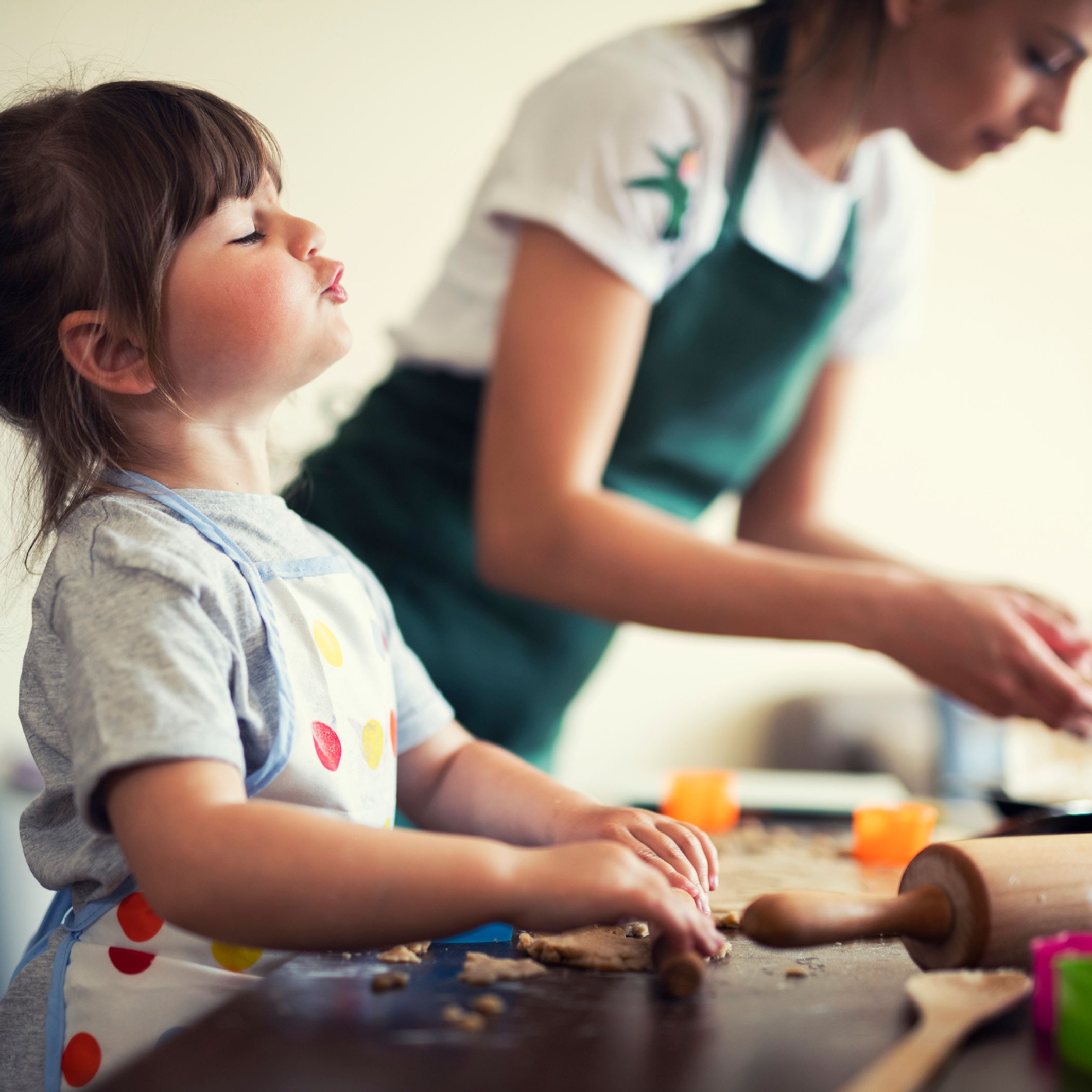 Tablier enfant cuisine ou activités 3 à 6 ans - Fait main avec ♥︎ - 3 ans