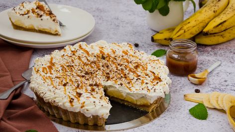 Banoffee Kuchen Weltbestes Rezept Mit Banane Karamell Schmand 