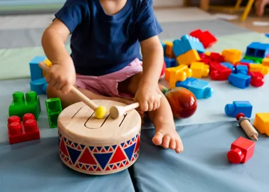 Sélection d'instruments de musique pour enfants
