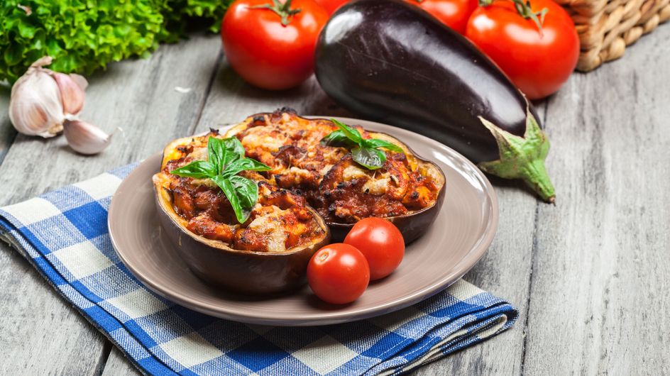 Gef Llte Auberginen Mit Spaghetti Einfach Unfassbar Lecker