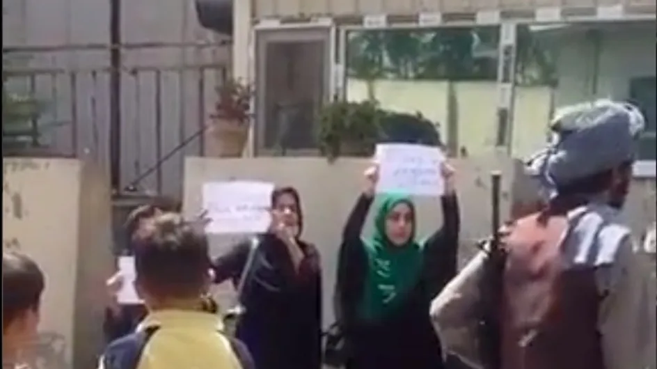 À Kaboul, cette manifestation de femmes montre le courage des Afghanes