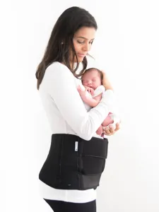 Bande de ventre post-partum LHCER, ceinture de soutien du ventre  post-partum minceur ceintures de compression du bassin pour la maternité,  ceinture de récupération post-partum