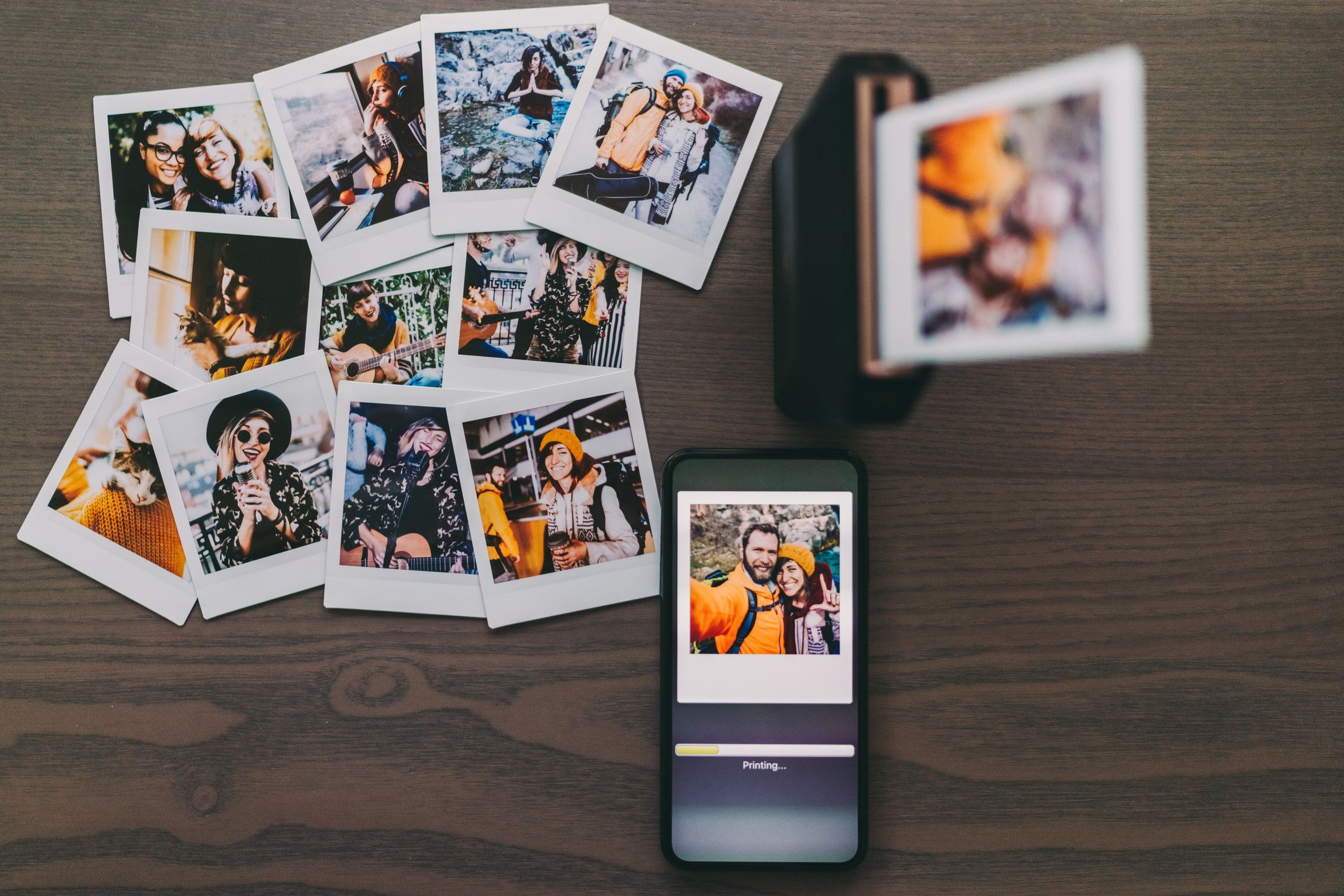 Mini-imprimante : les photos de téléphone portable méritent une