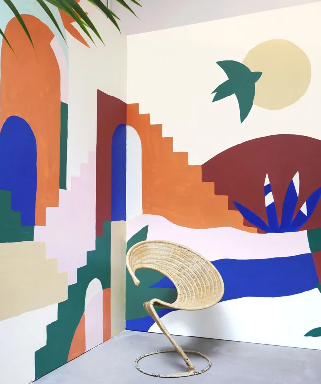 La peinture murale, la nouvelle alternative au papier peint