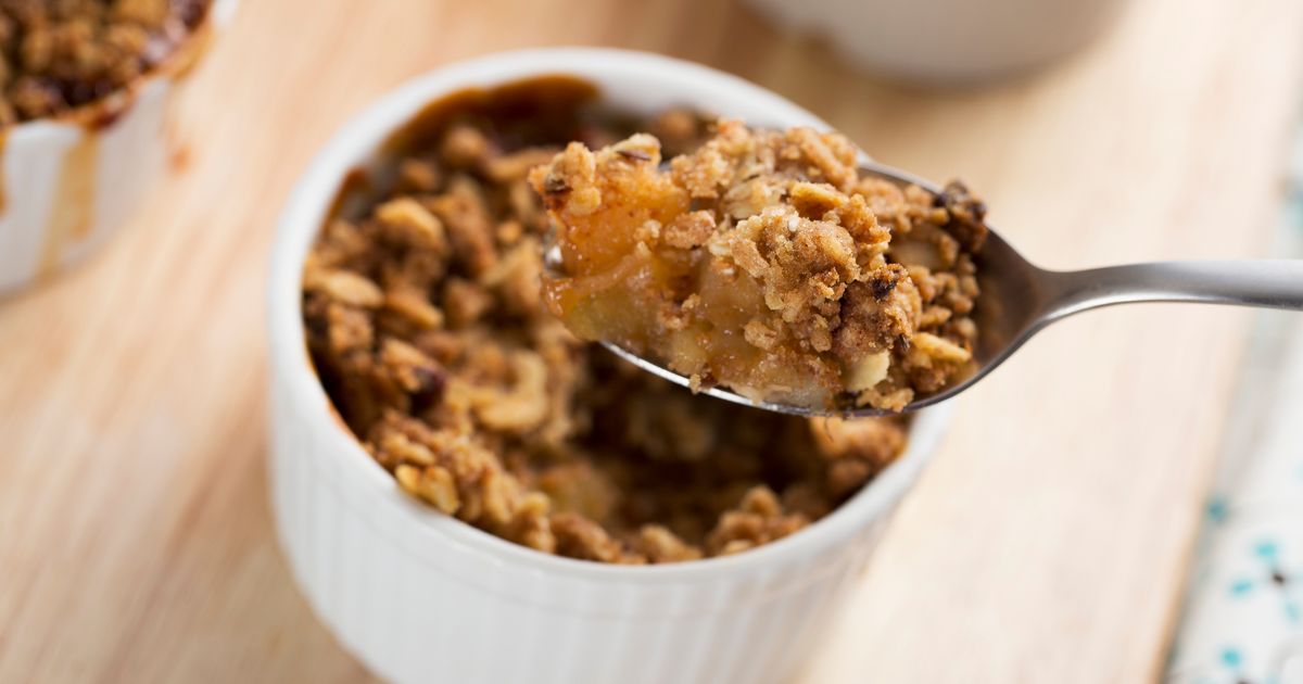 Nos astuces pour faire un crumble aux pommes en 6 minutes