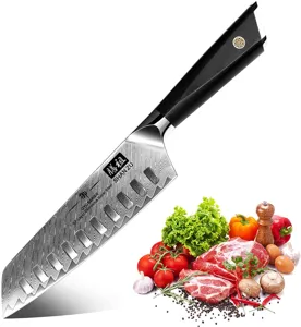 SHAN ZU Couteaux à Steak, Couteaux de Table 4 Pièces, Set Couteaux