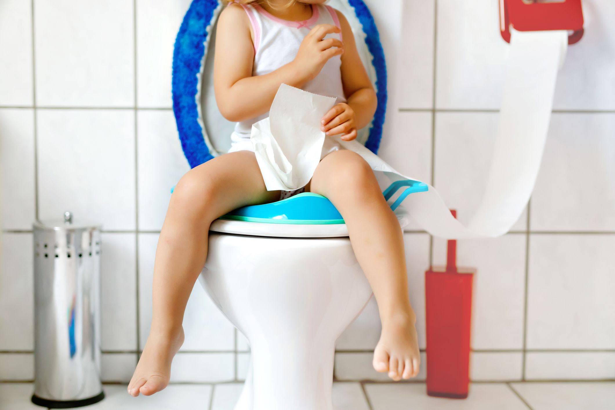 Réducteur de siège de toilette souple pour enfant