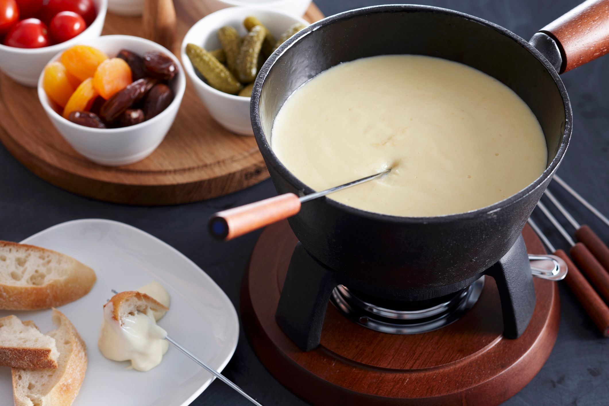 Appareil à fondue savoyarde, bacchus ou chinoise 6 pers., Raclette et  fondue