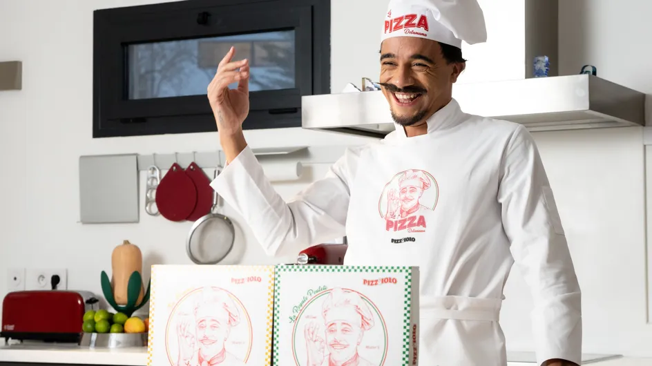 Le Youtubeur et comédien Mister V lance sa gamme de pizzas à retrouver en grande distribution  !