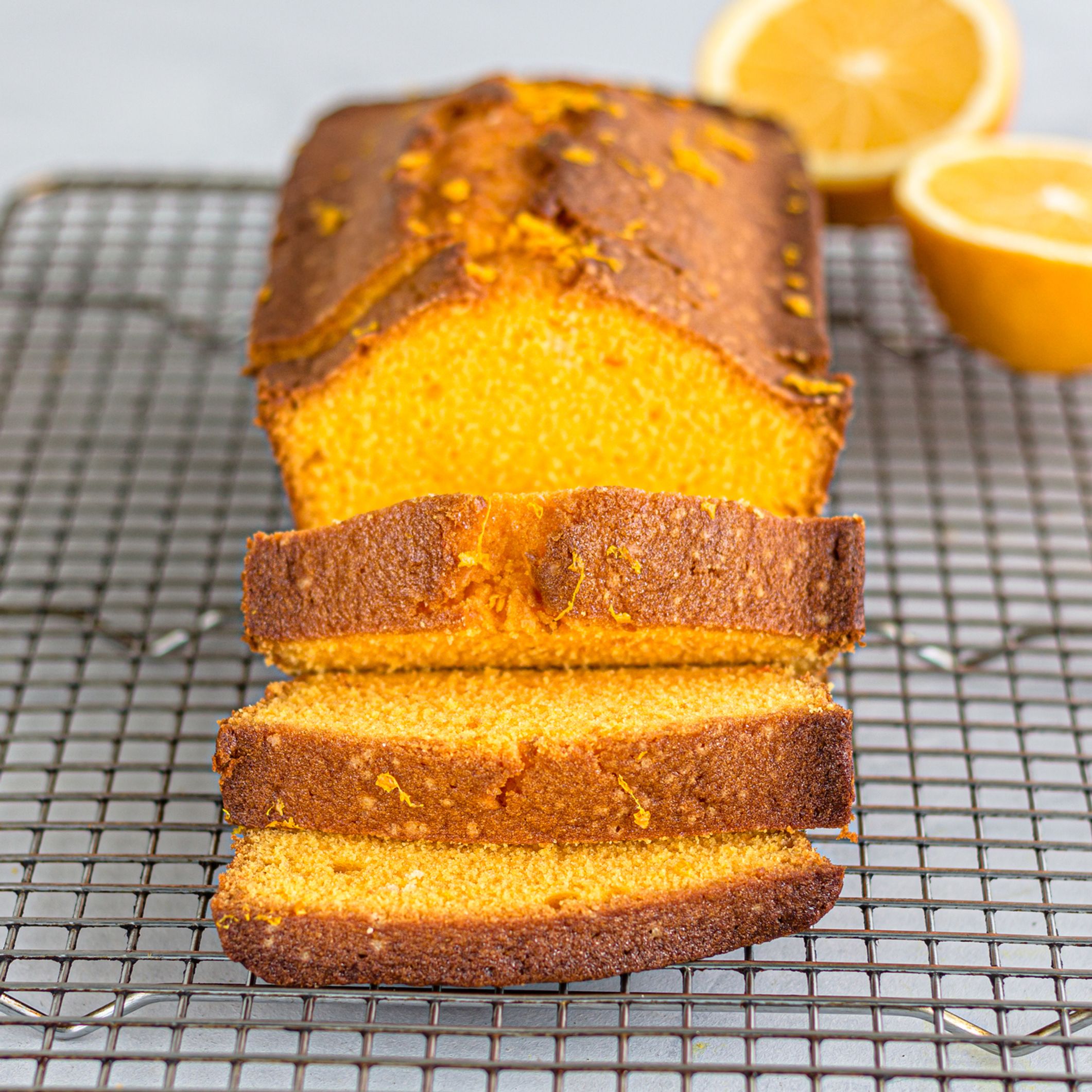 Gâteau à l'orange moelleux sans matières grasses - Recette par Sab'n'Pepper
