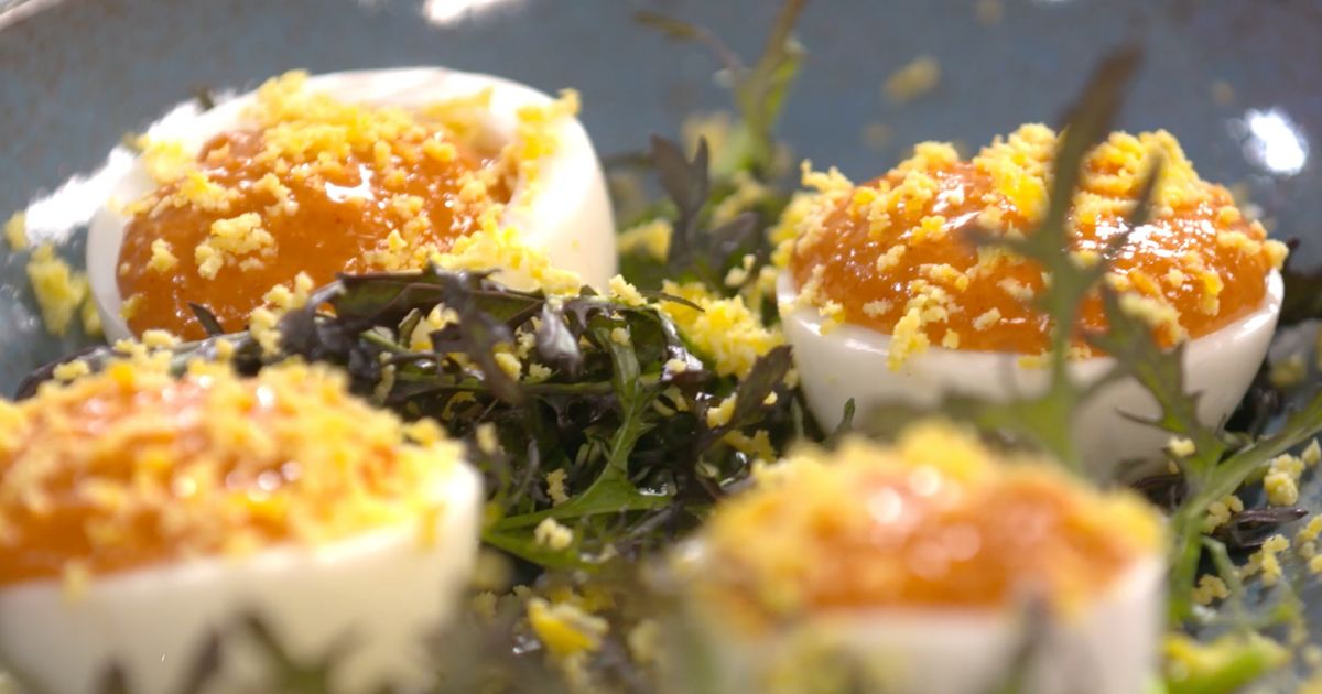 Œufs mayo la savoureuse recette de Laurent Mariotte pour une entrée à