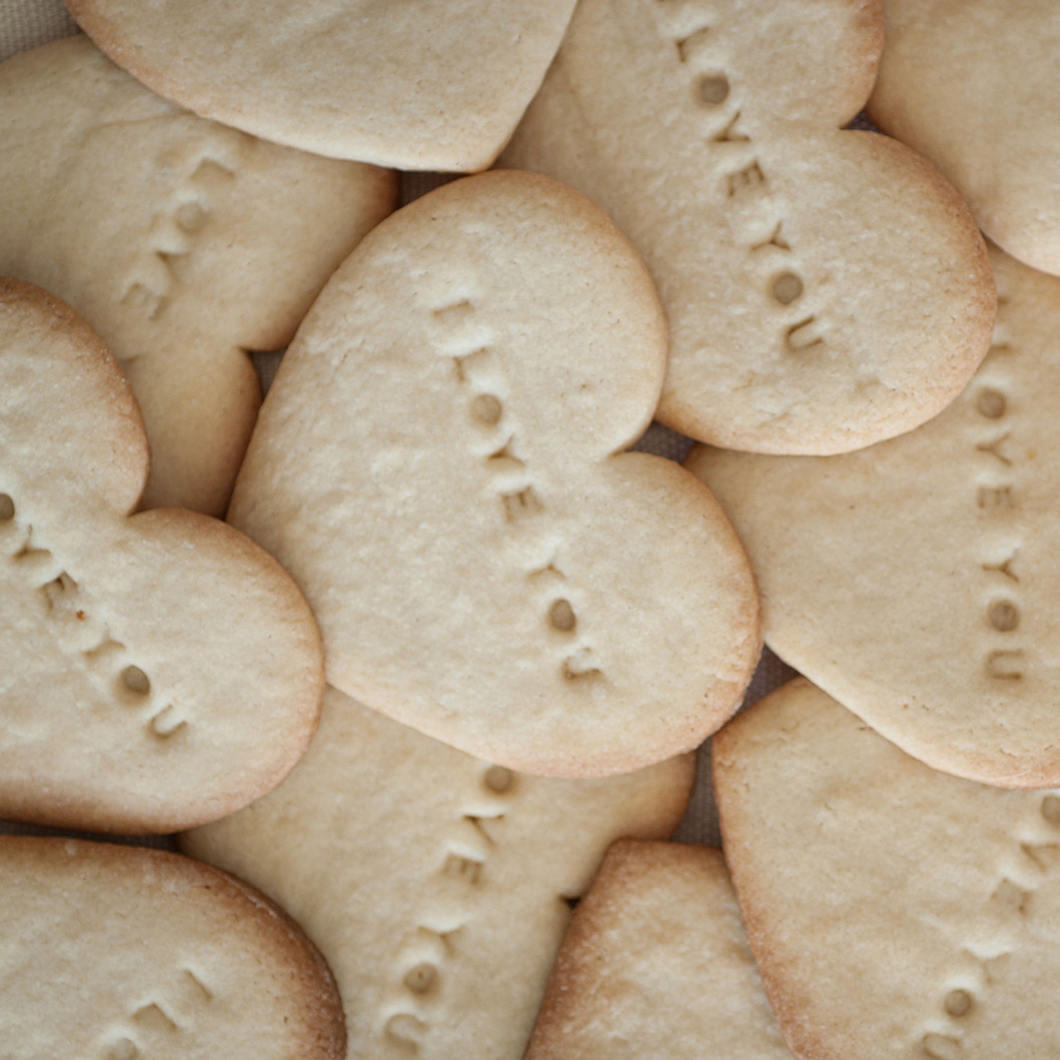 Emporte-pièce personnalisé Petit Beurre Fait avec Amour - La Boîte à Cookies
