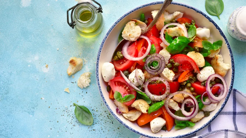 Panzanella : cette salade ultra fraîche se prépare en 10 minutes seulement !