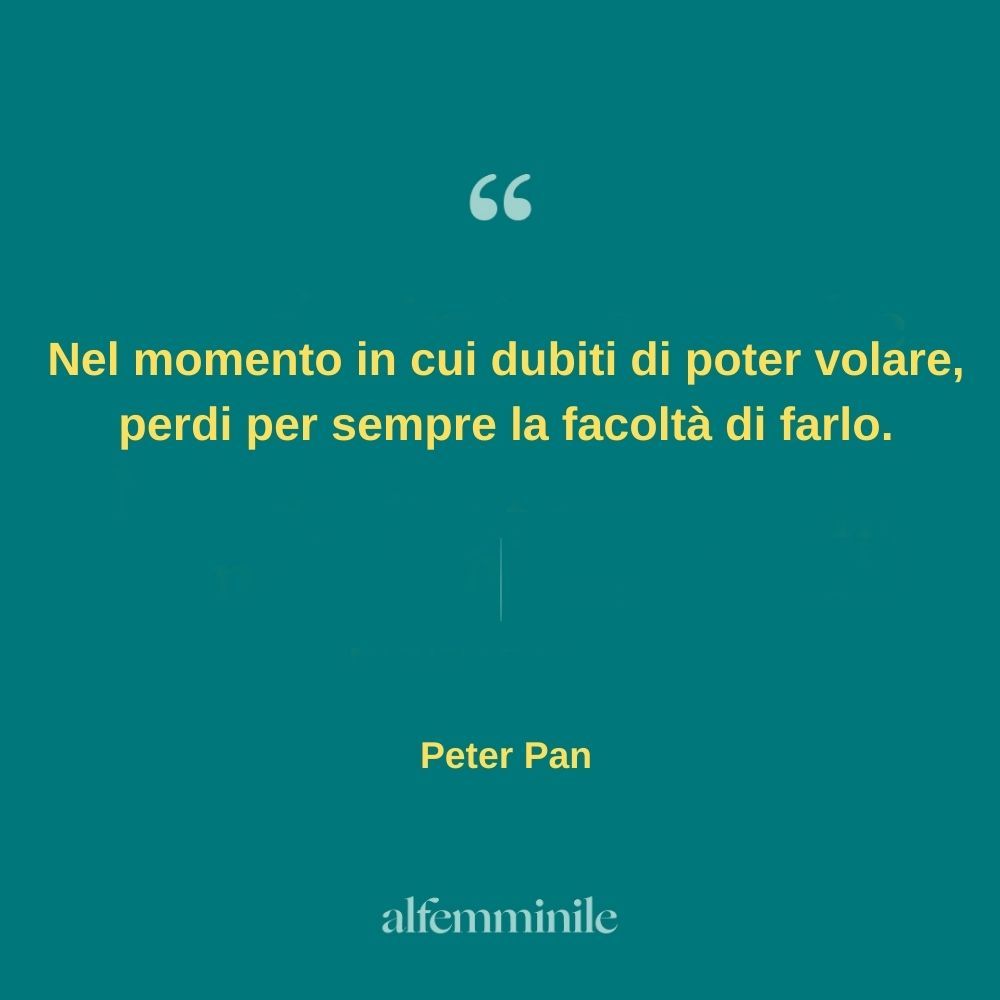 Le frasi da Peter Pan più belle tratte dal libro e dal film