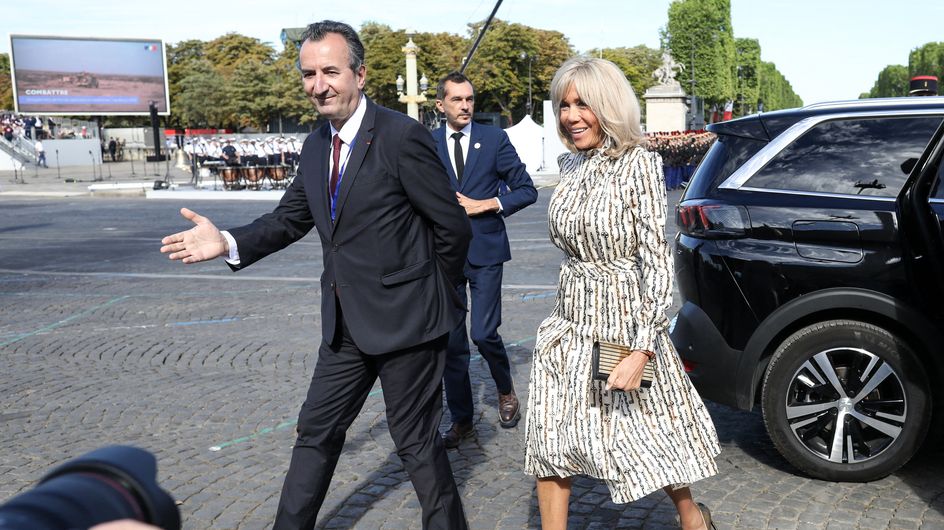 Brigitte Macron : découvrez le prix exorbitant de sa superbe robe pour le défilé du 14-Juillet