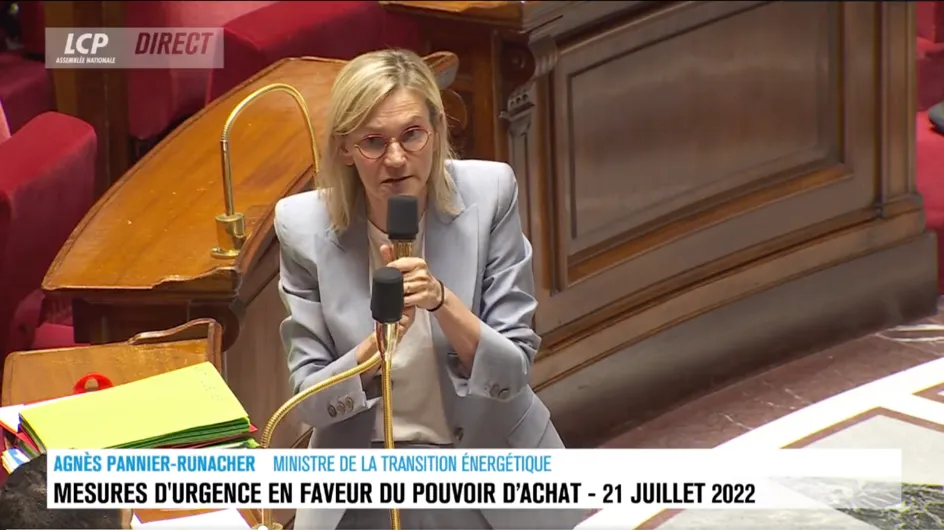 La ministre Agnès Pannier-Runacher en larmes à l'Assemblée en parlant de son divorce