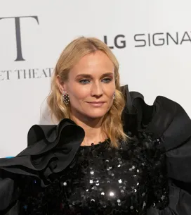 Photo : Août 1998 : Diane Kruger est un mannequin qui trace son chemin dans  l'industrie de la mode et pose pour ses premières couvertures, comme ici  pour le Elle français. - Purepeople