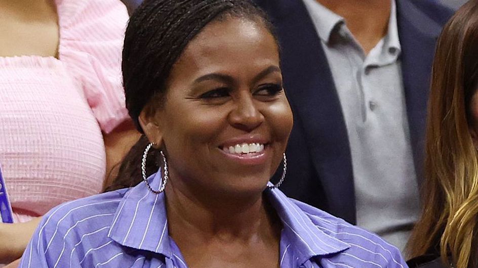 PHOTO. Michelle Obama rayonnante et naturelle avec des dreadlocks