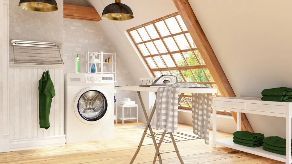 Scopri come arredare la lavanderia di casa e come organizzarla per recuperare spazio