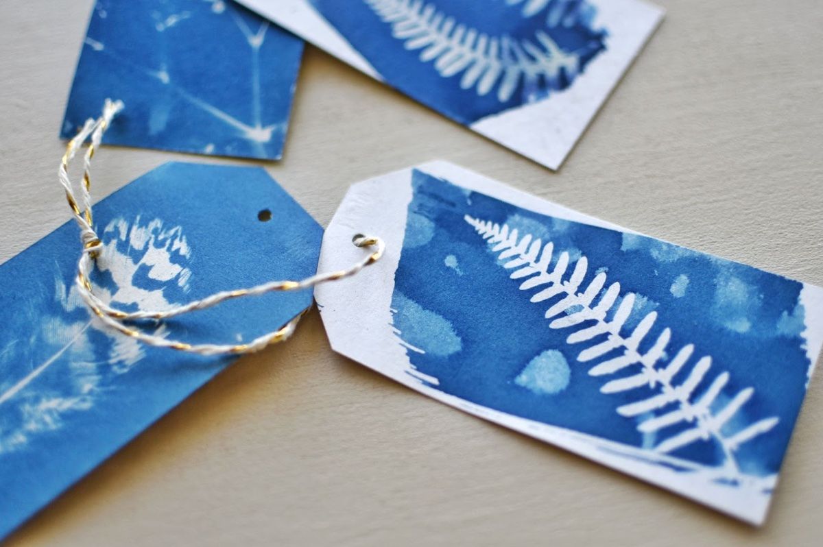 Tirages papier : la technique du cyanotype