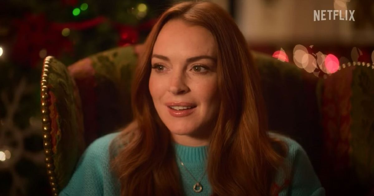 Noël Tombe à Pic Netflix Lindsay Lohan Métamorphosée Dans La Comédie Romantique De Noël 8834