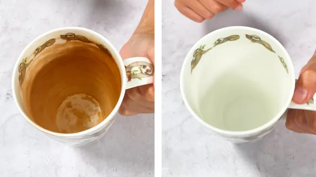 Cette super astuce va faire briller votre tasse de thé !