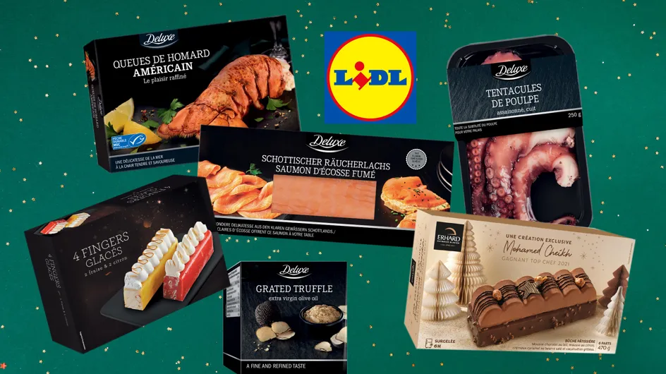 Noël 2022 : 12 produits de fêtes de chez LIDL pour un repas chic mais économique
