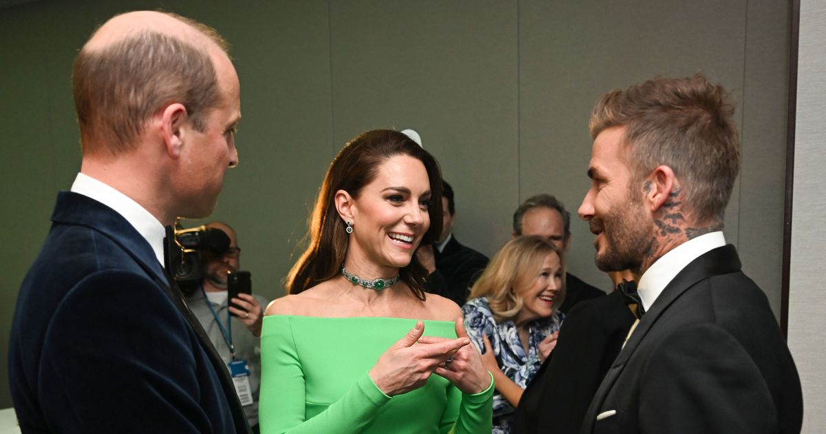 Kate Middleton enfreint le protocole avec David Beckham : ça jase en Angleterre !