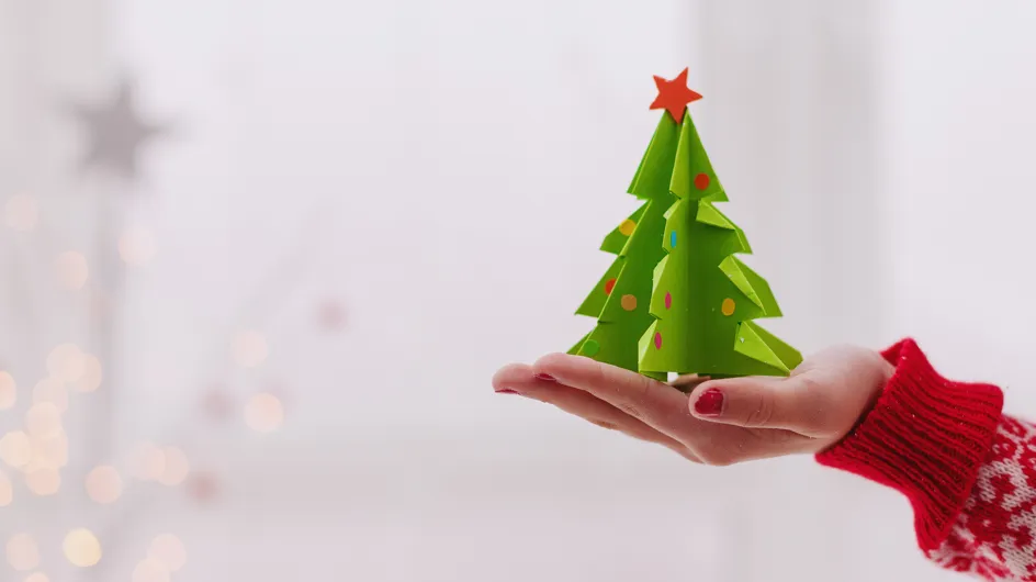 Père Noël, sapin, flocon,... 4 DIY pour créer des origamis de Noël
