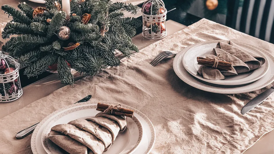 3 idées faciles pour pimper votre table de Noël !