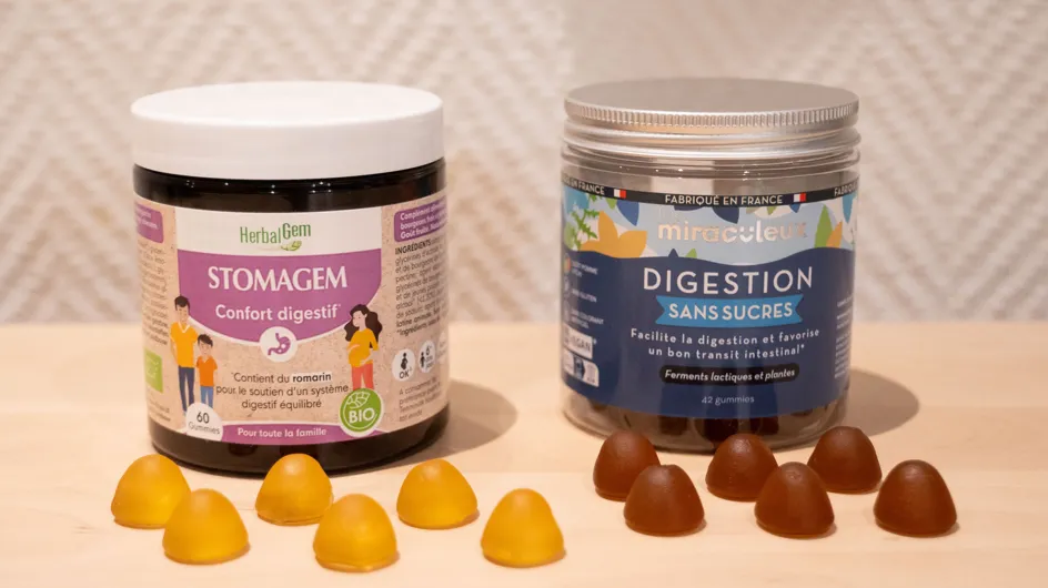 Gummies digestion Les Miraculeux VS HerbalGem, quels compléments pour retrouver un bon confort digestif ?
