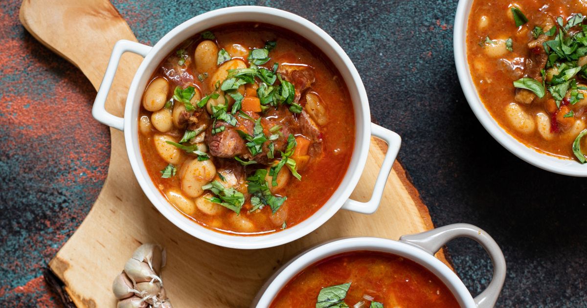Rezept für Kuhani Grah: Deftiger kroatischer Bohneneintopf
