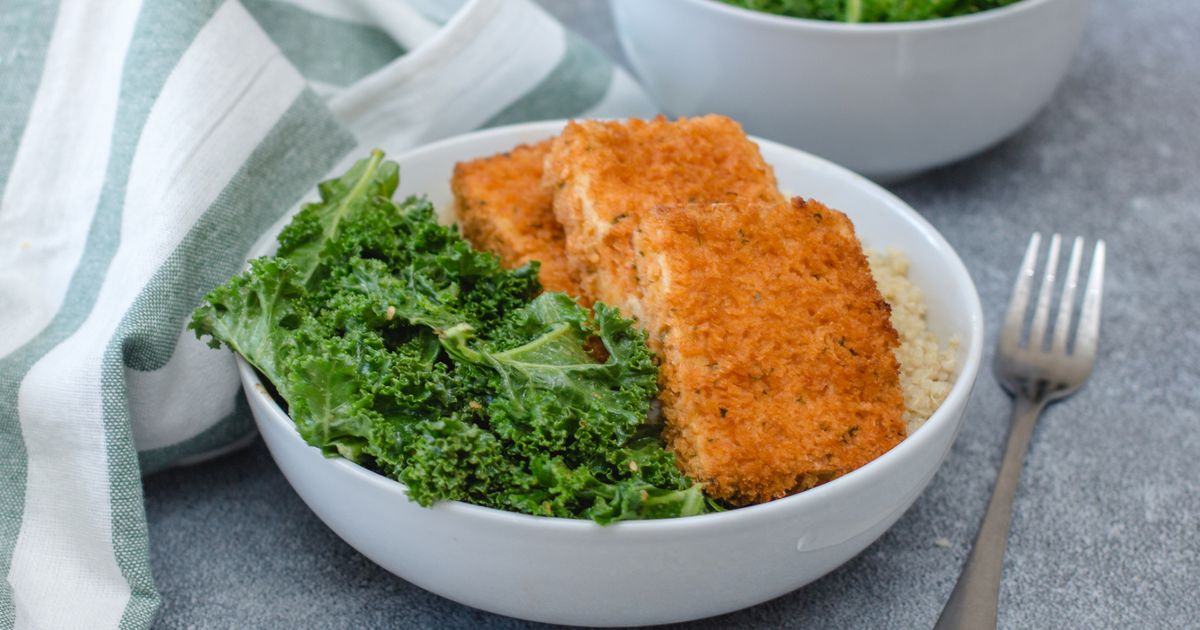 Knuspriges TofuSchnitzel selber machen Das Rezept haut uns um
