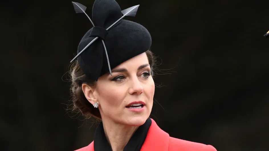 Lady in red ! Kate Middleton tout sourire et flamboyante pour une nouvelle apparition réussie à Windsor
