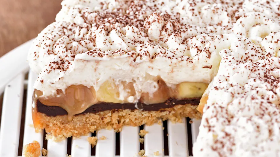Robert-Redford-Kuchen: Ein Traum aus Schokopudding, Frischkäsecreme & Bananen