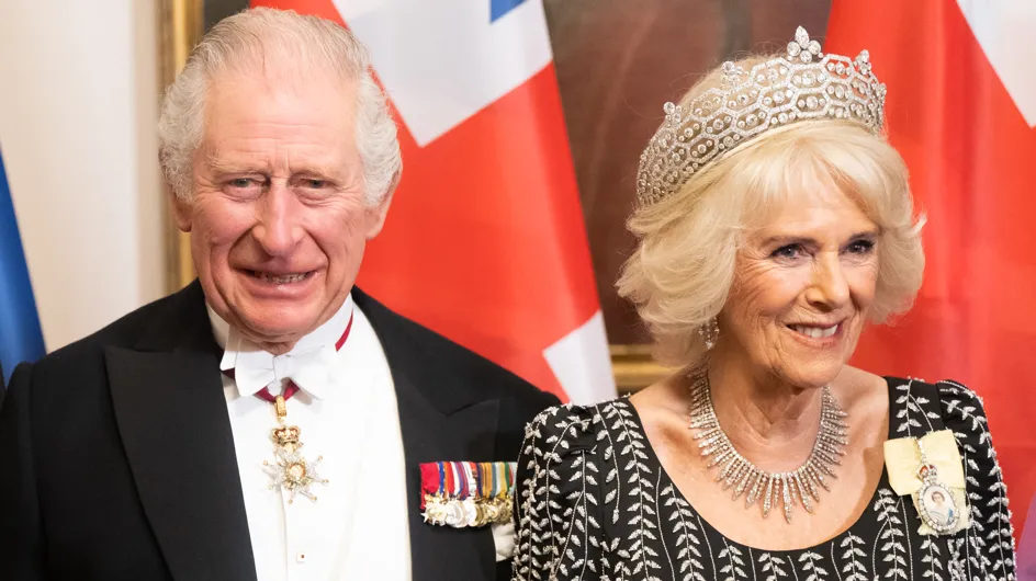 Camilla à Berlin : tiare Greville et rivière de diamants, la reine consort brille pour son 1er dîner d’Etat