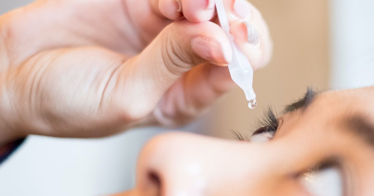 Collyres et gouttes dans les yeux "dangereux", comment bien les mettre
