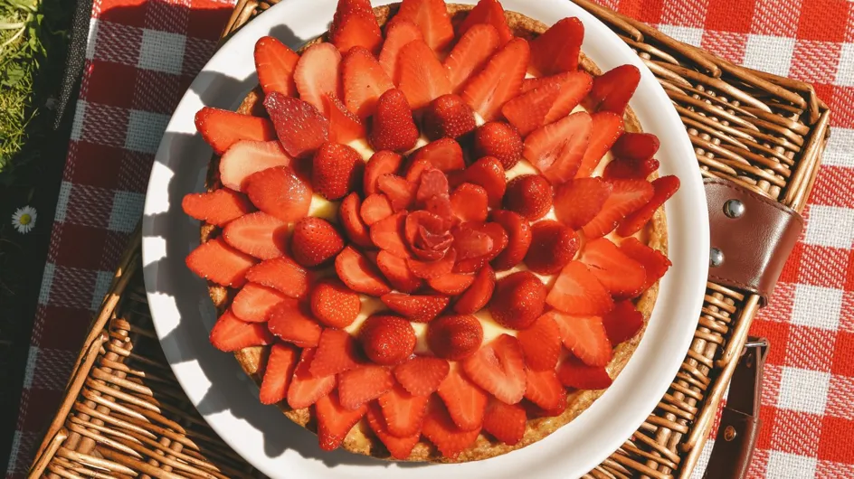 Découvrez la recette de la tarte aux fraises simplissime de Laurent Mariotte