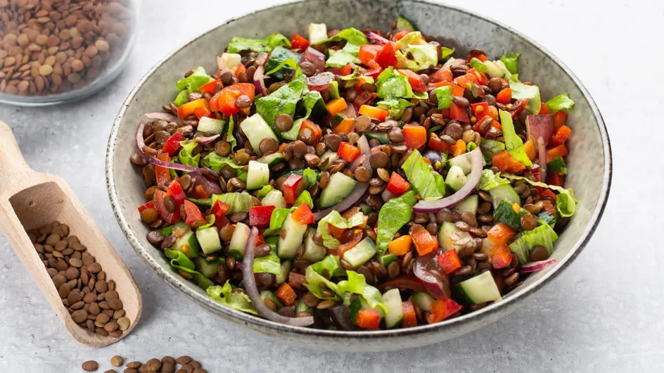 Nos 2 secrets pour réussir la meilleure salade de lentilles de l&#039;été !