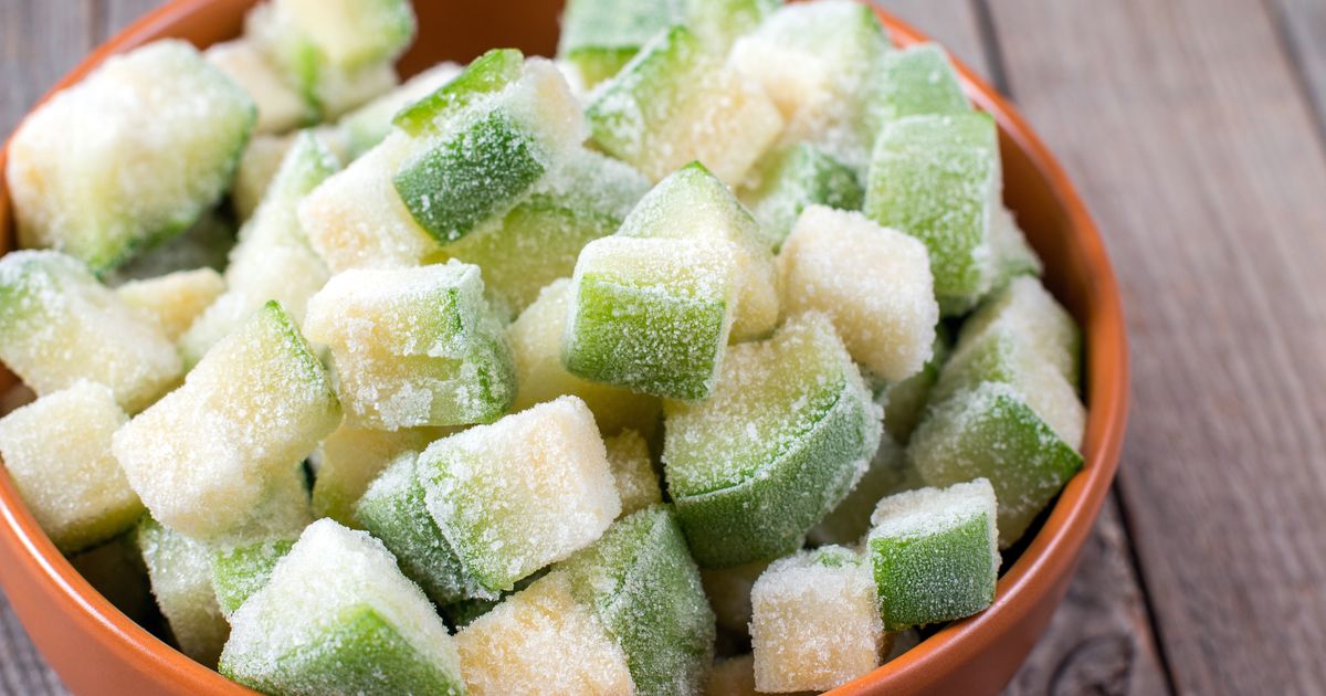 Découvrez comment bien congeler des courgettes crues et cuites