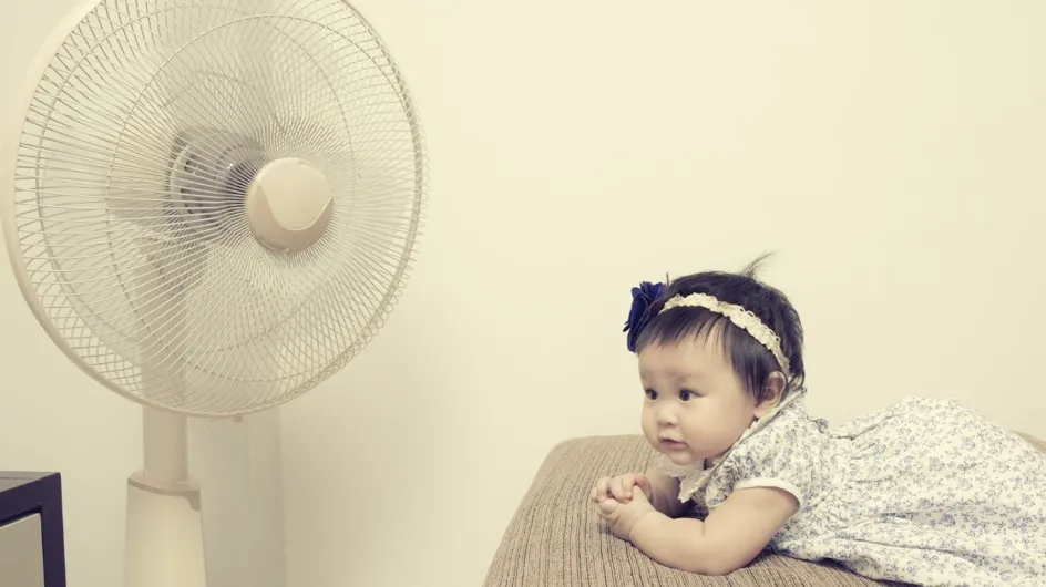 Canicule : pourquoi il ne faut jamais placer un ventilateur face à un bébé la nuit ?