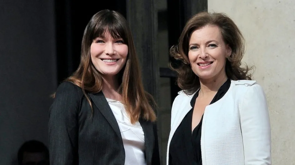 Incroyable mais vrai, Carla Bruni et Valérie Trierweiler réunies : "L'union fait la force"