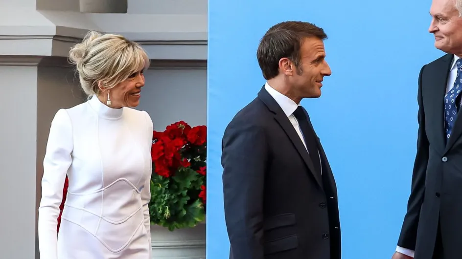 ​​Brigitte Macron somptueuse, elle affiche un nouveau chignon très élégant