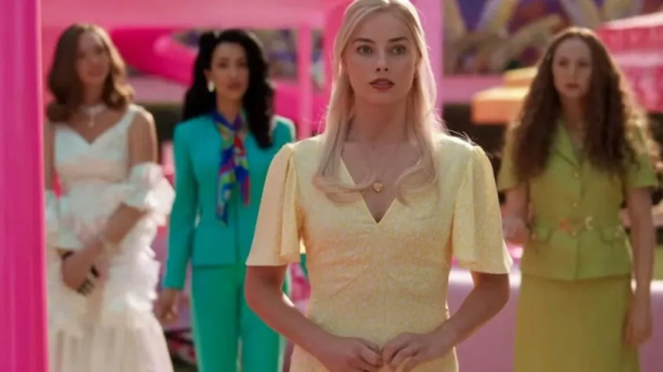 El secreto detrás del vestido amarillo que lleva Margot Robbie en la escena final de Barbie
