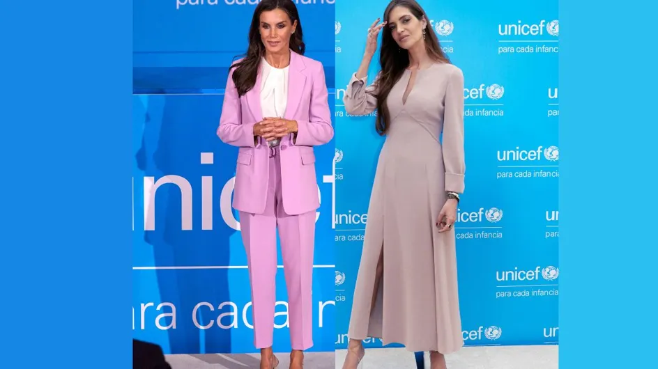 La reina Letizia y Sara Carbonero, elegancia y compromiso en los Premios UNICEF