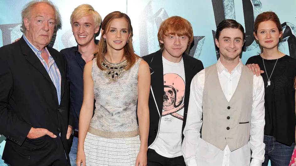 Emma Watson, Daniel Radcliffe y Rupert Grint se despiden de Michael Gambon, el inolvidable Dumbledore